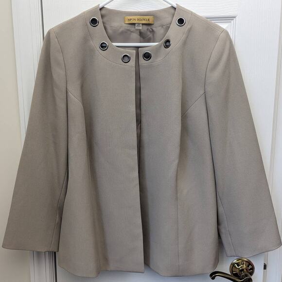 Nipon Boutique Jacket Blazer Business Casual Professional Office Workwear Job - Picture 1 of 10